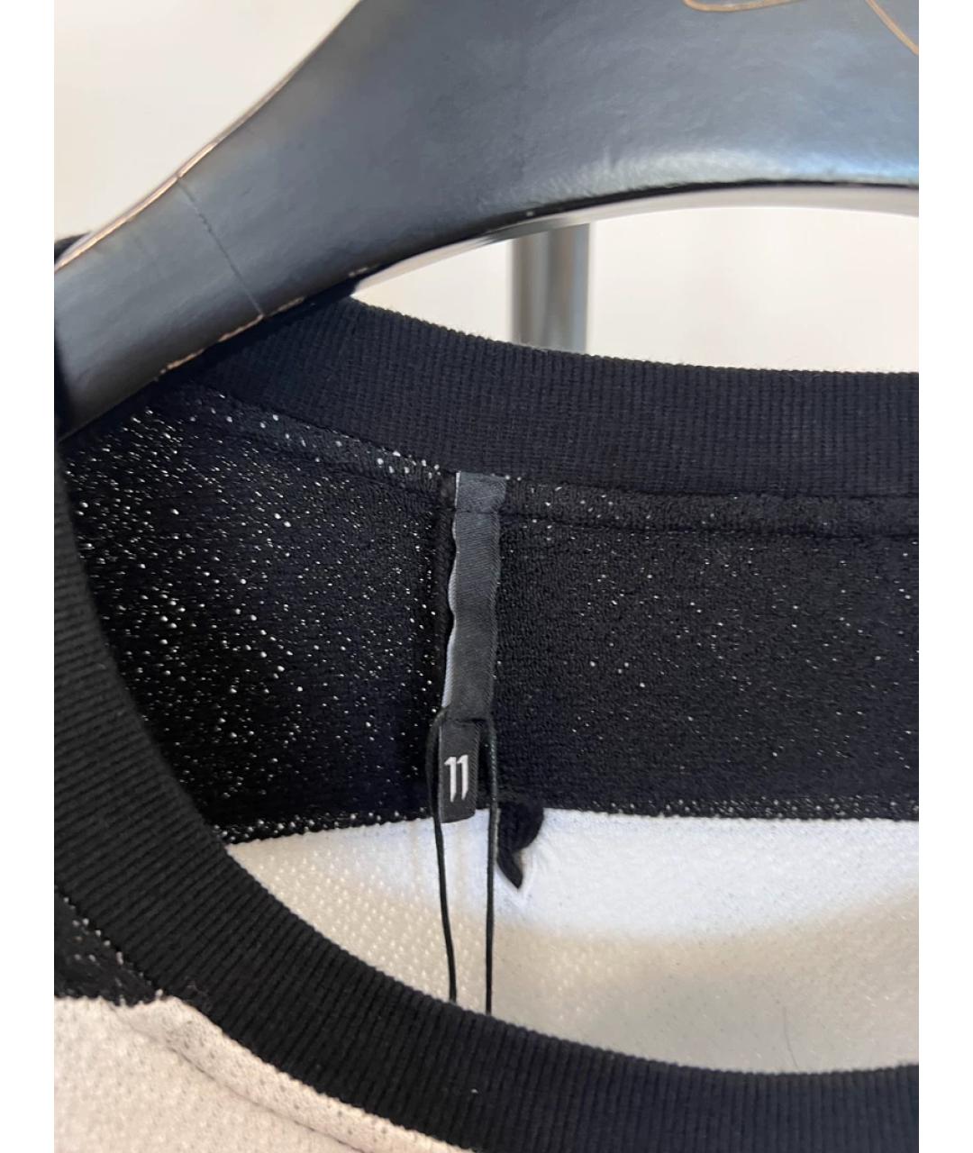 11 BY BORIS BIDJAN SABERI Белая хлопковая футболка, фото 6