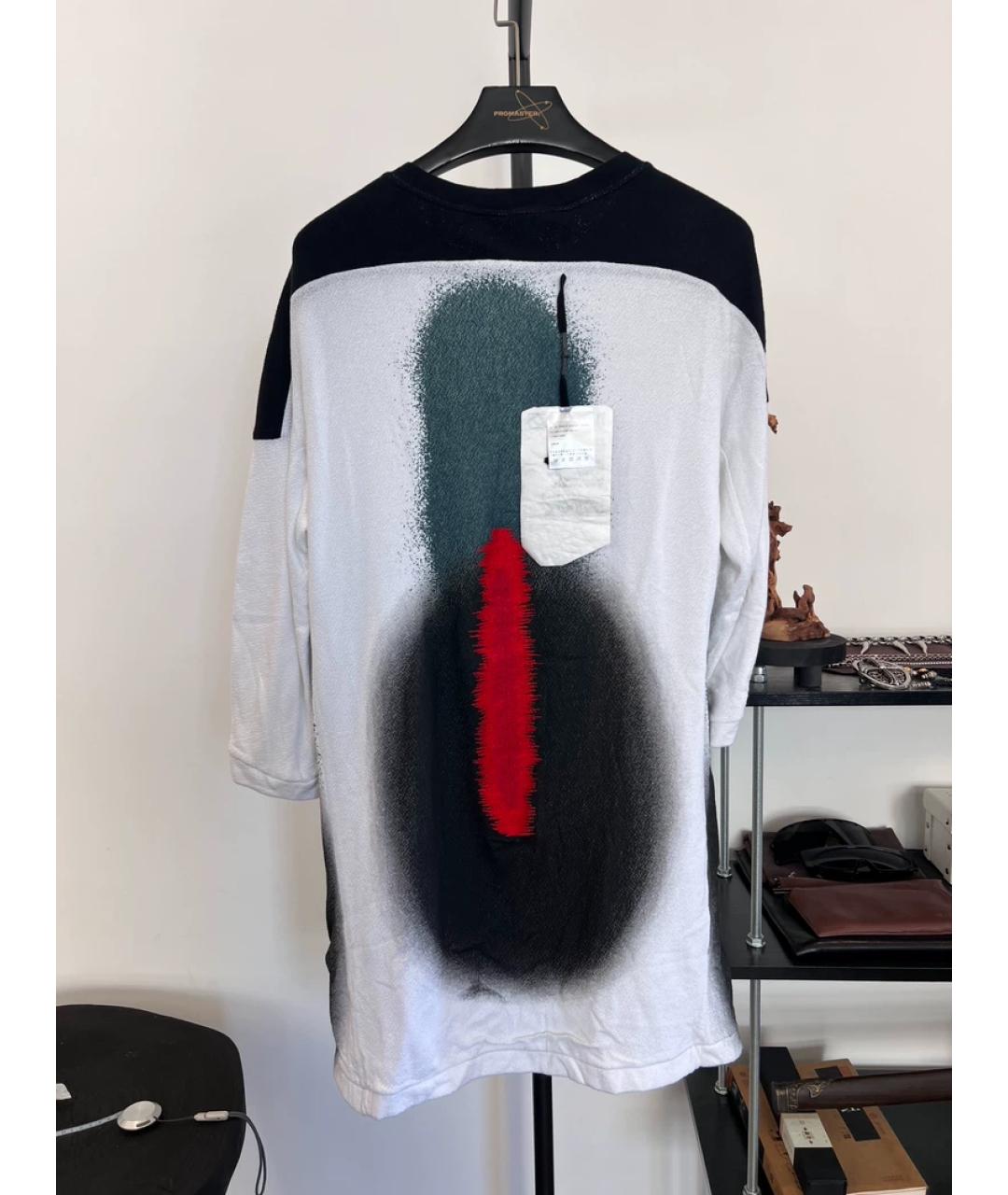 11 BY BORIS BIDJAN SABERI Белая хлопковая футболка, фото 8