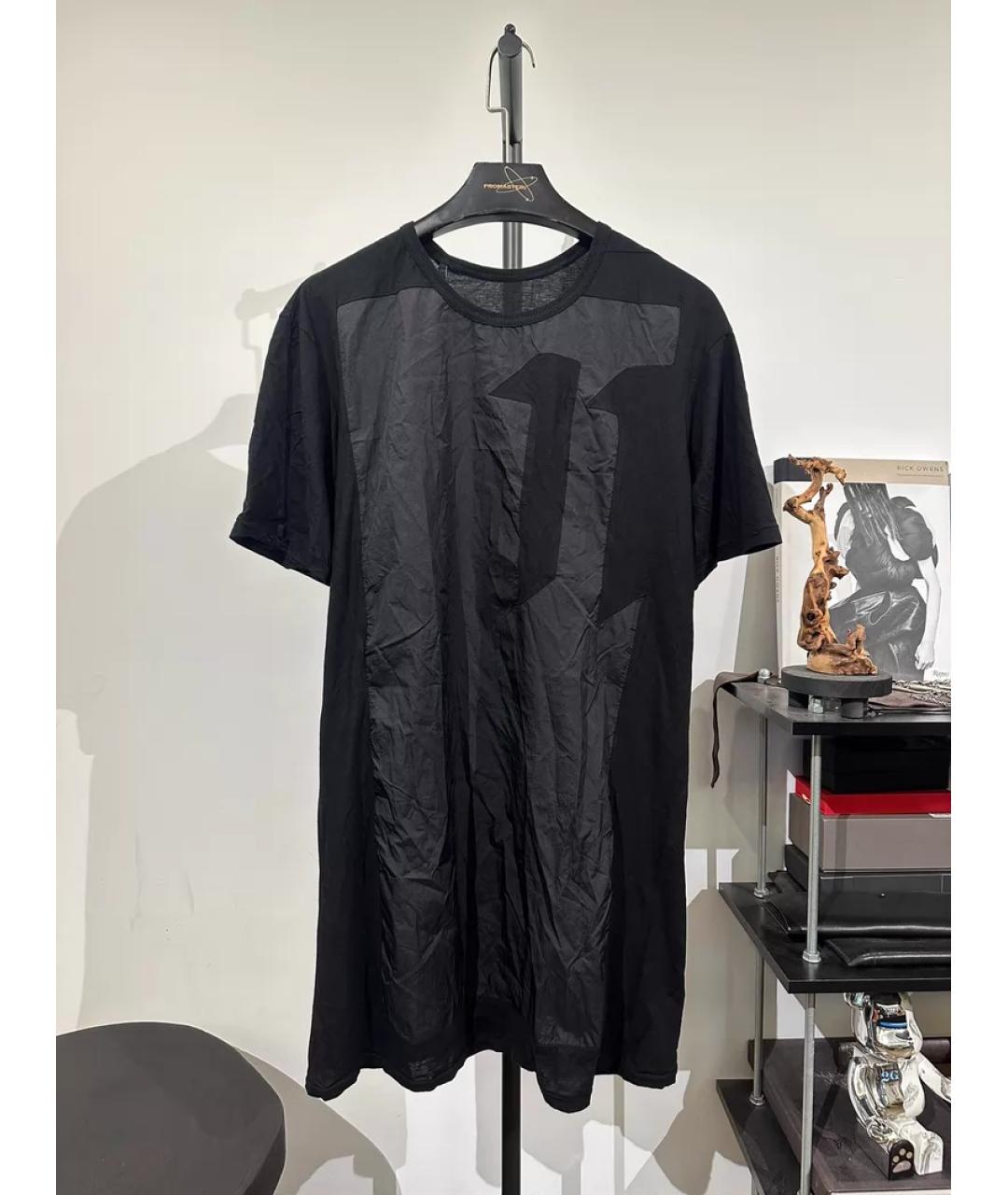 11 BY BORIS BIDJAN SABERI Черная хлопковая футболка, фото 7