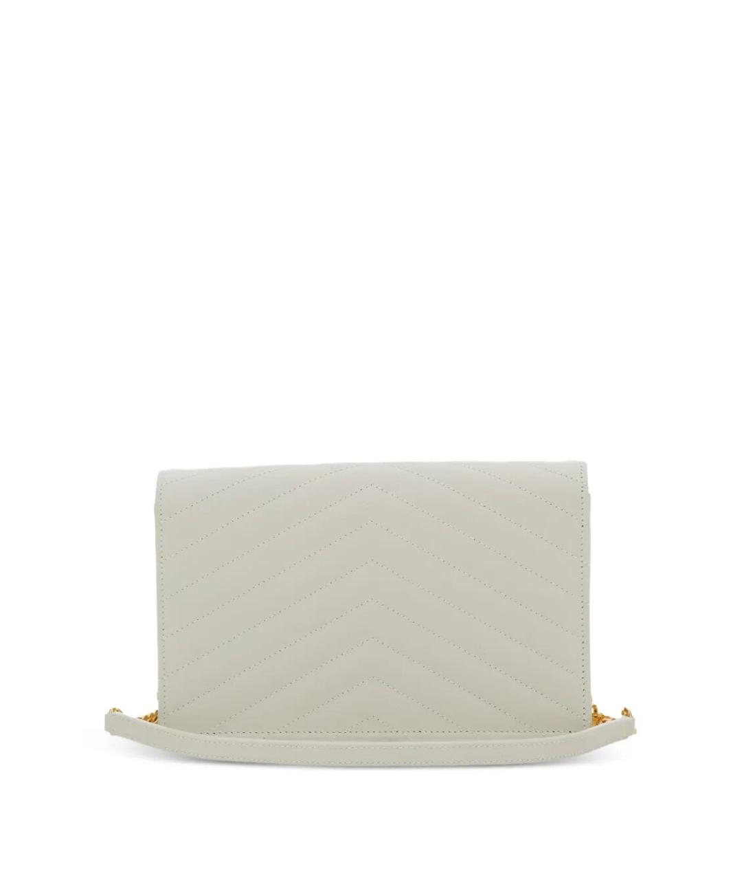 SAINT LAURENT Кожаная сумка через плечо, фото 2