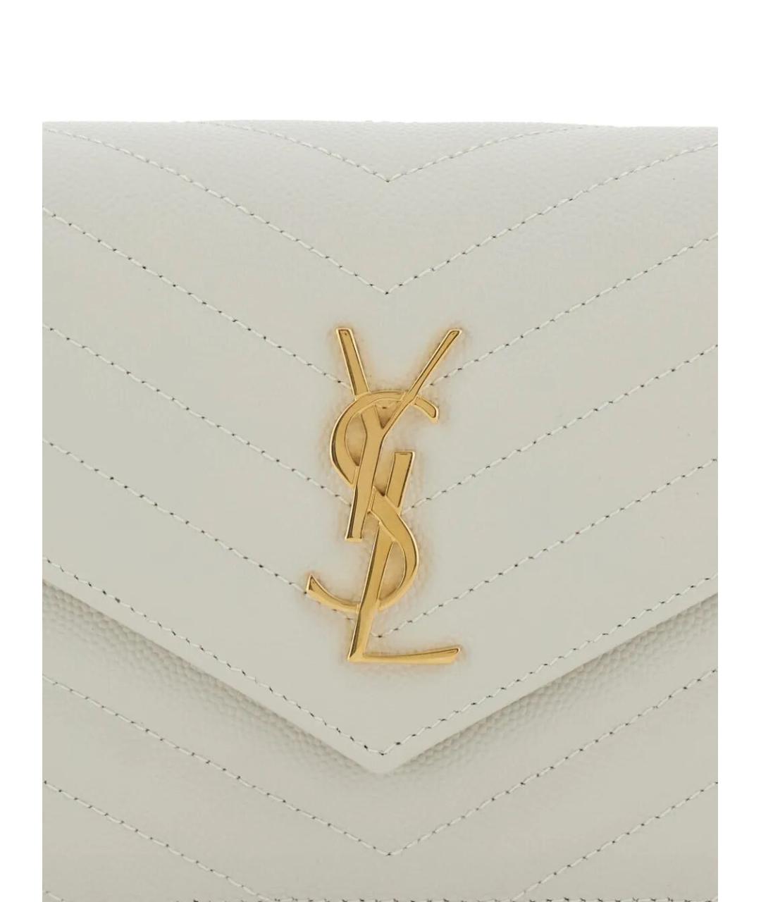 SAINT LAURENT Кожаная сумка через плечо, фото 3