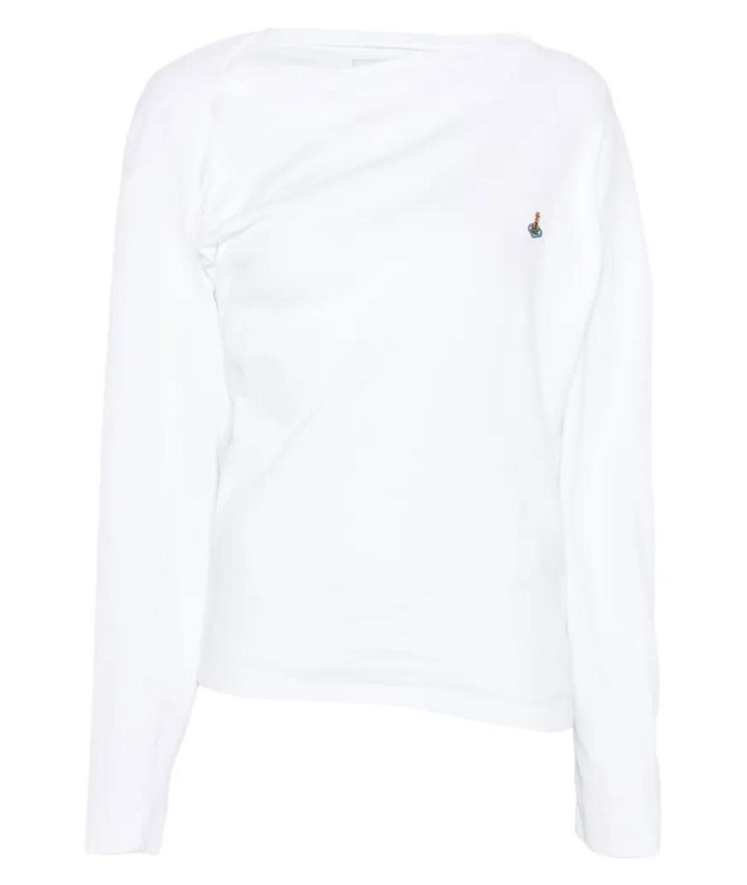 VIVIENNE WESTWOOD Белый хлопковый джемпер / свитер, фото 1