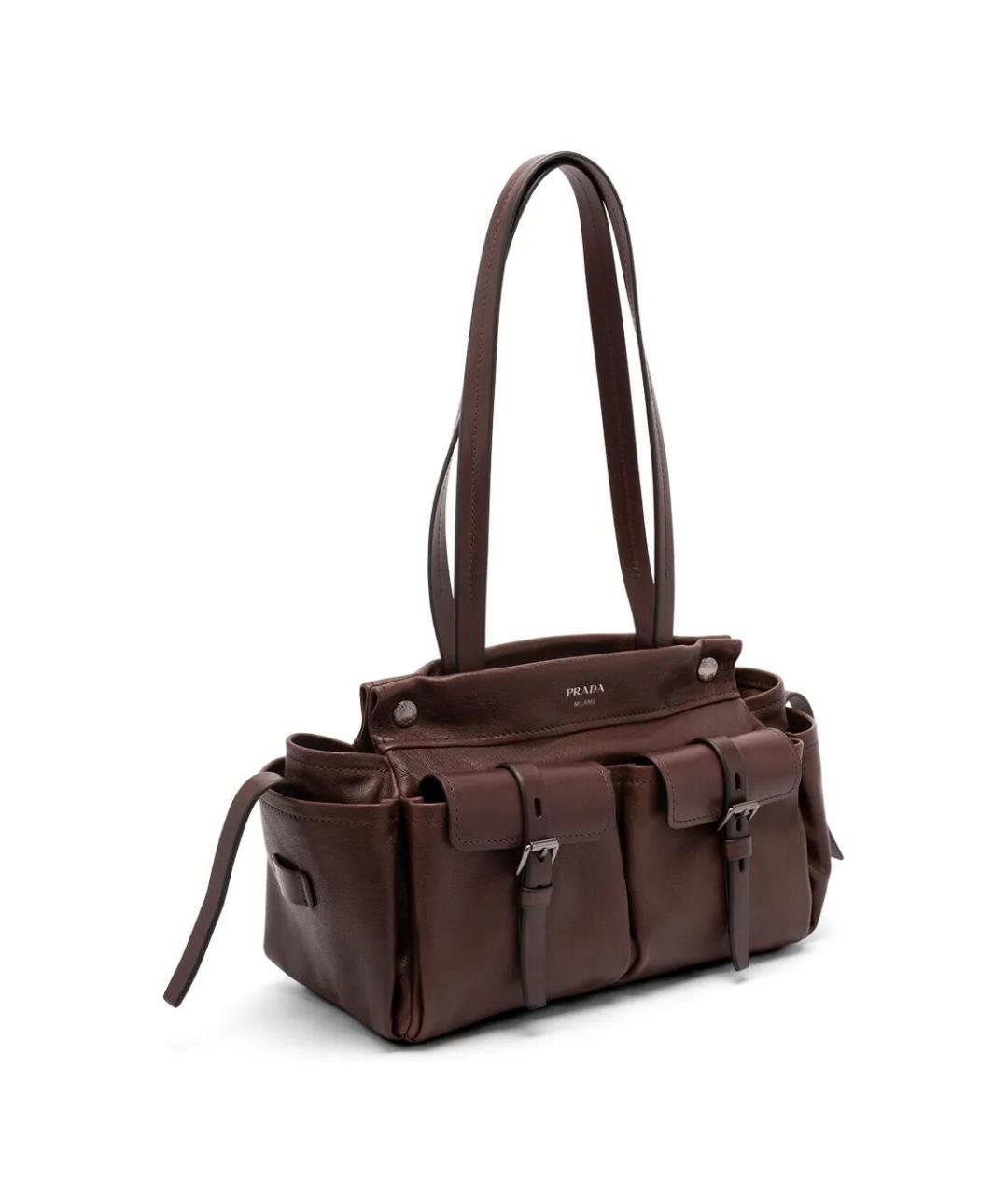 PRADA Кожаная сумка через плечо, фото 3