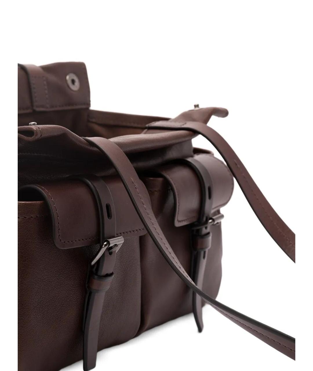 PRADA Кожаная сумка через плечо, фото 6