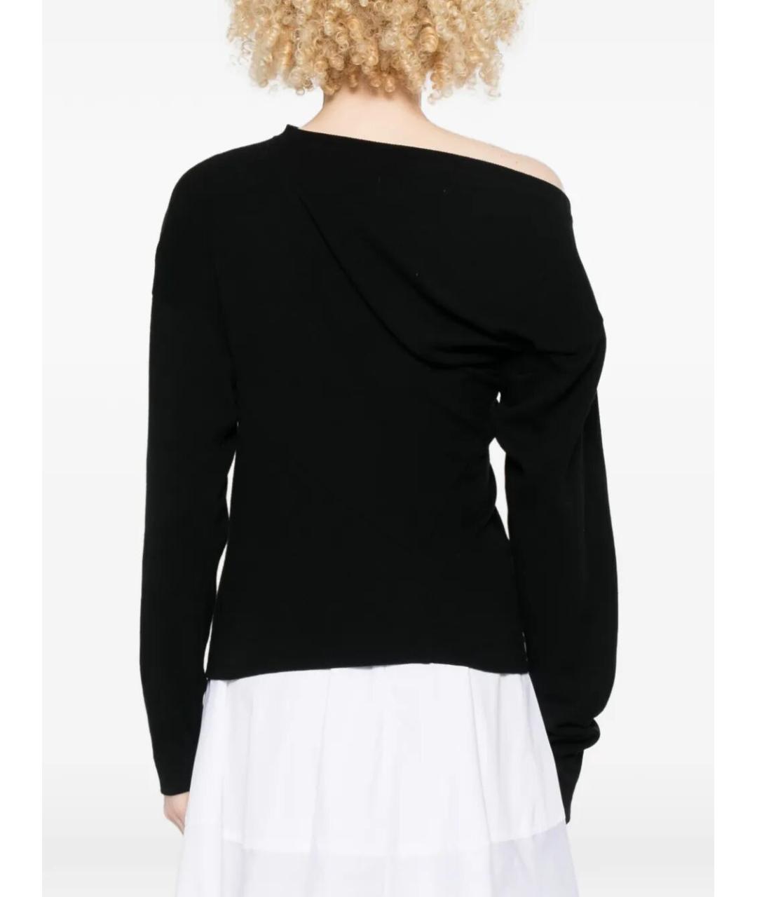 VIVIENNE WESTWOOD Черный хлопковый джемпер / свитер, фото 3