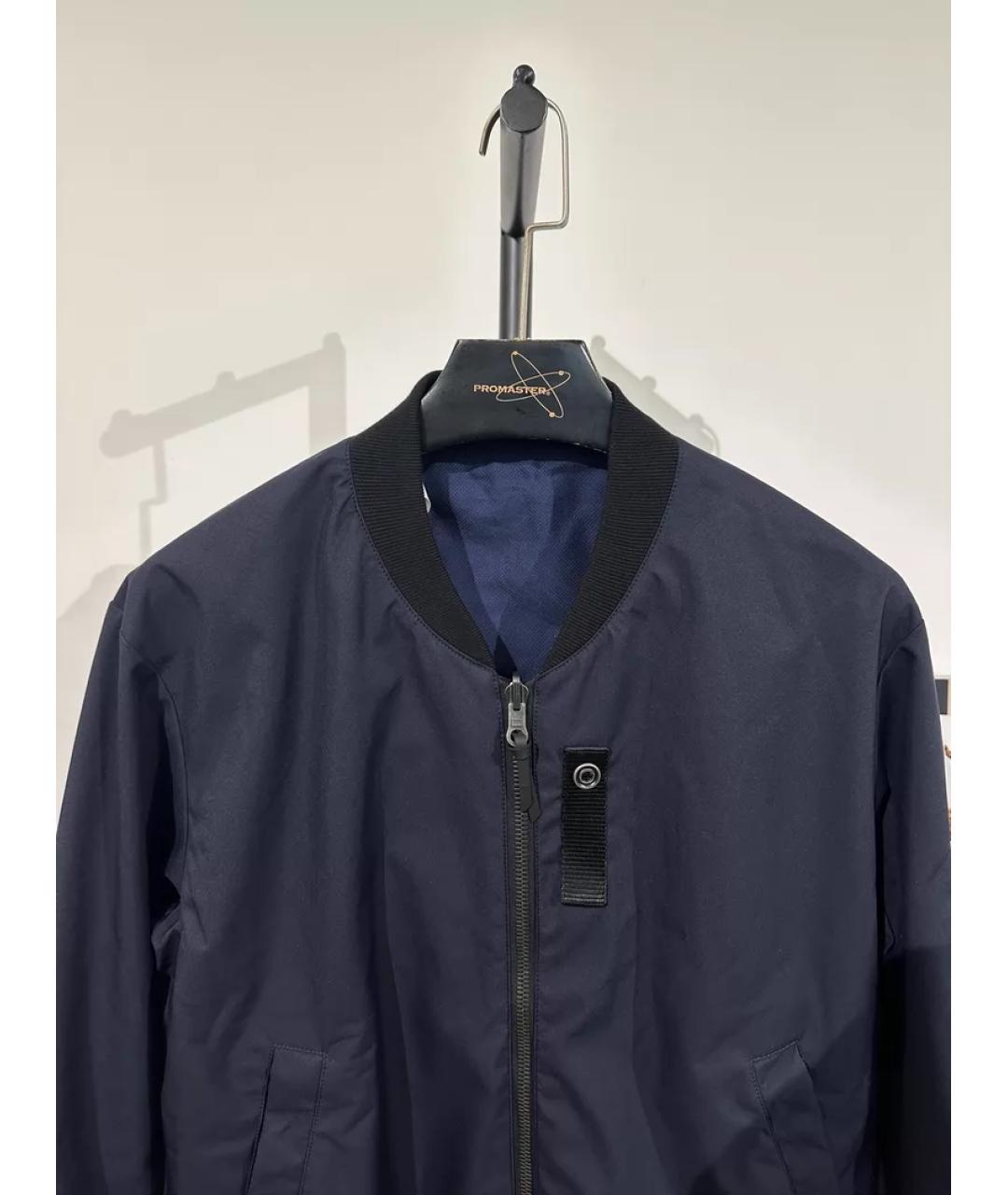 11 BY BORIS BIDJAN SABERI Темно-синяя куртка, фото 7