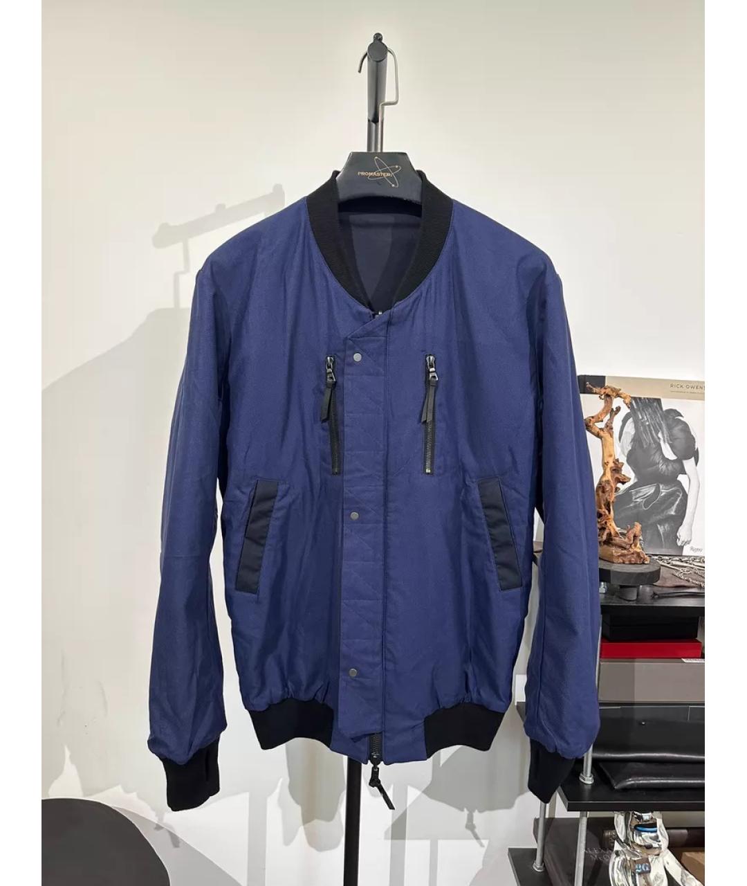 11 BY BORIS BIDJAN SABERI Темно-синяя куртка, фото 3