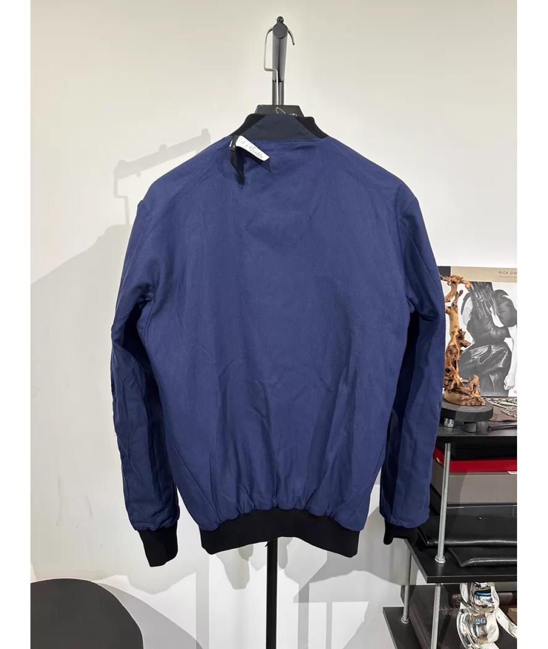 11 BY BORIS BIDJAN SABERI Темно-синяя куртка, фото 4