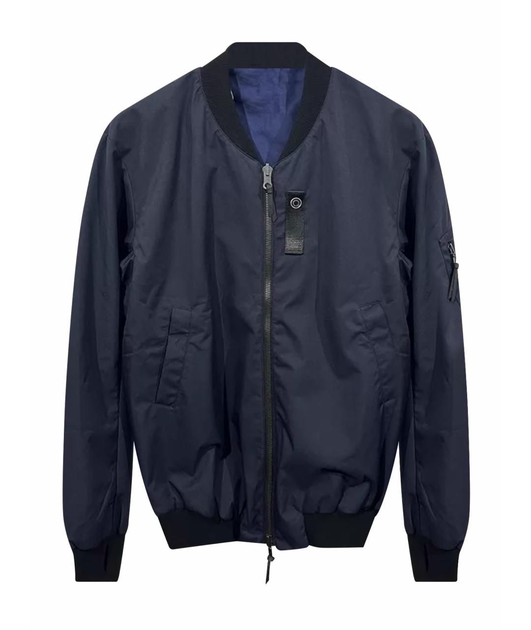 11 BY BORIS BIDJAN SABERI Темно-синяя куртка, фото 1