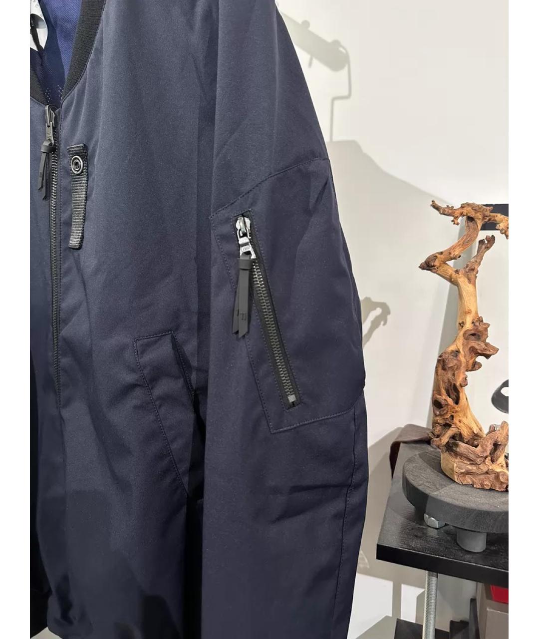11 BY BORIS BIDJAN SABERI Темно-синяя куртка, фото 6