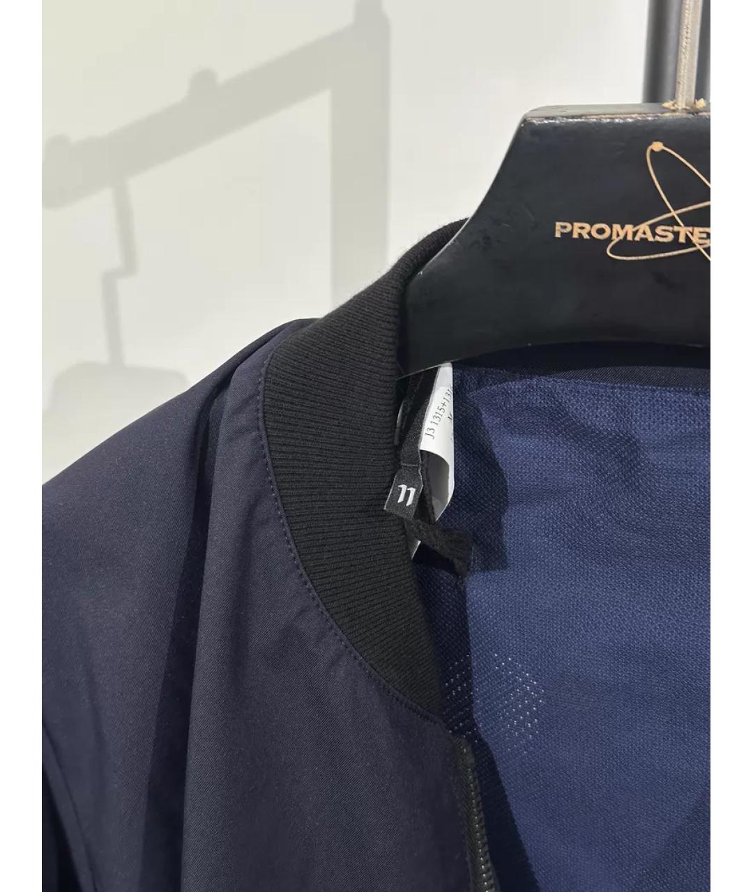 11 BY BORIS BIDJAN SABERI Темно-синяя куртка, фото 9