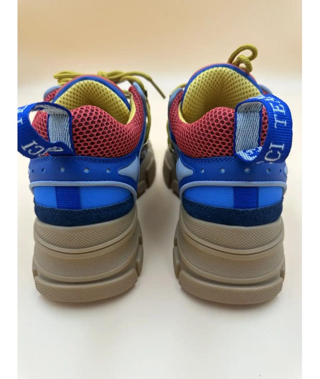 GUCCI Мульти синтетические кроссовки, фото 4