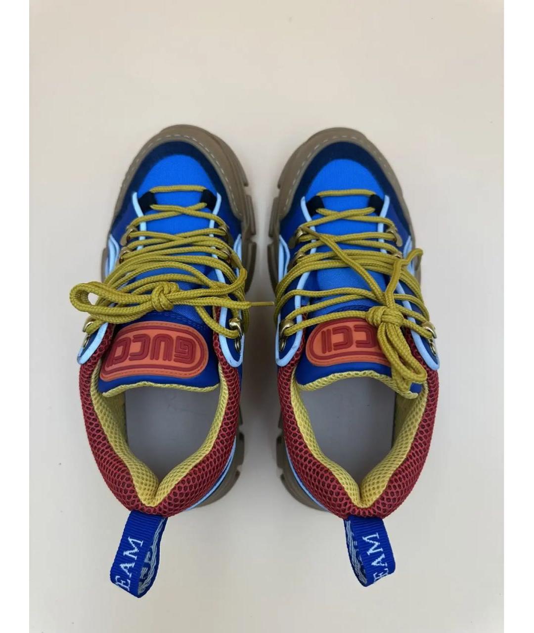 GUCCI Мульти синтетические кроссовки, фото 2
