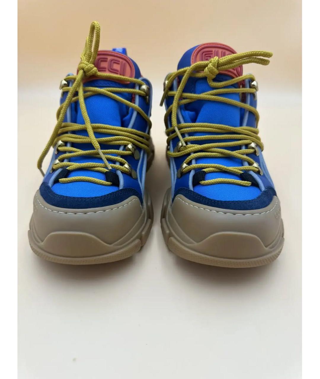 GUCCI Мульти синтетические кроссовки, фото 3