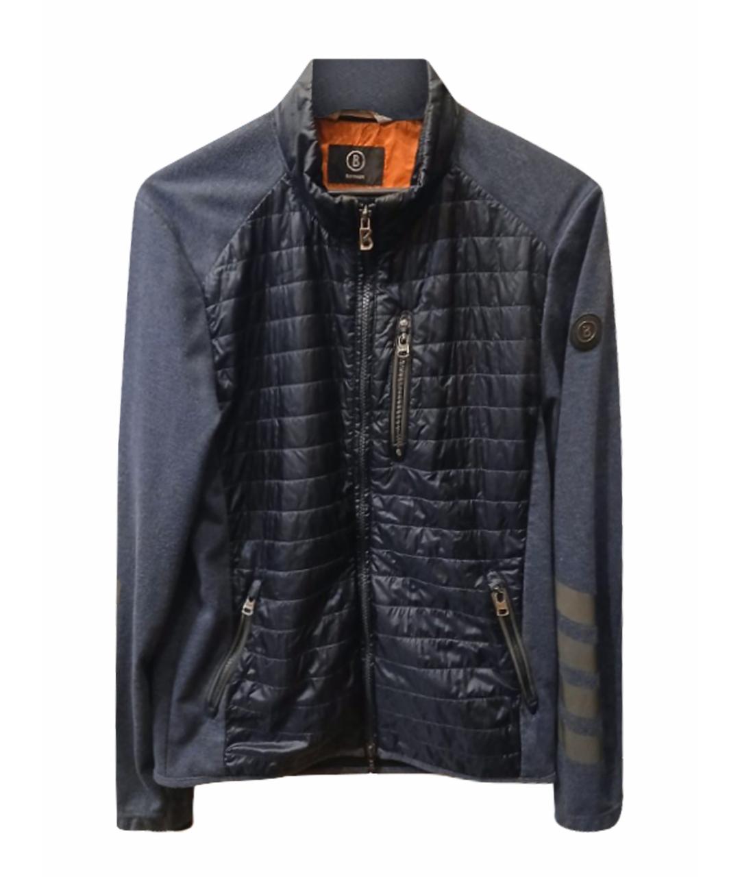 BOGNER Темно-синяя хлопковая куртка, фото 1