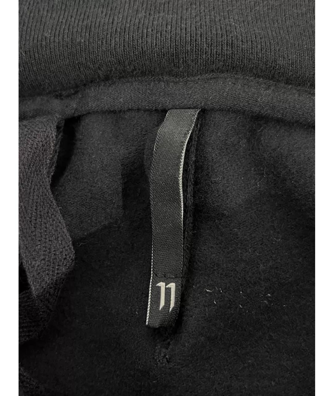 11 BY BORIS BIDJAN SABERI Черные спортивные брюки и шорты, фото 7