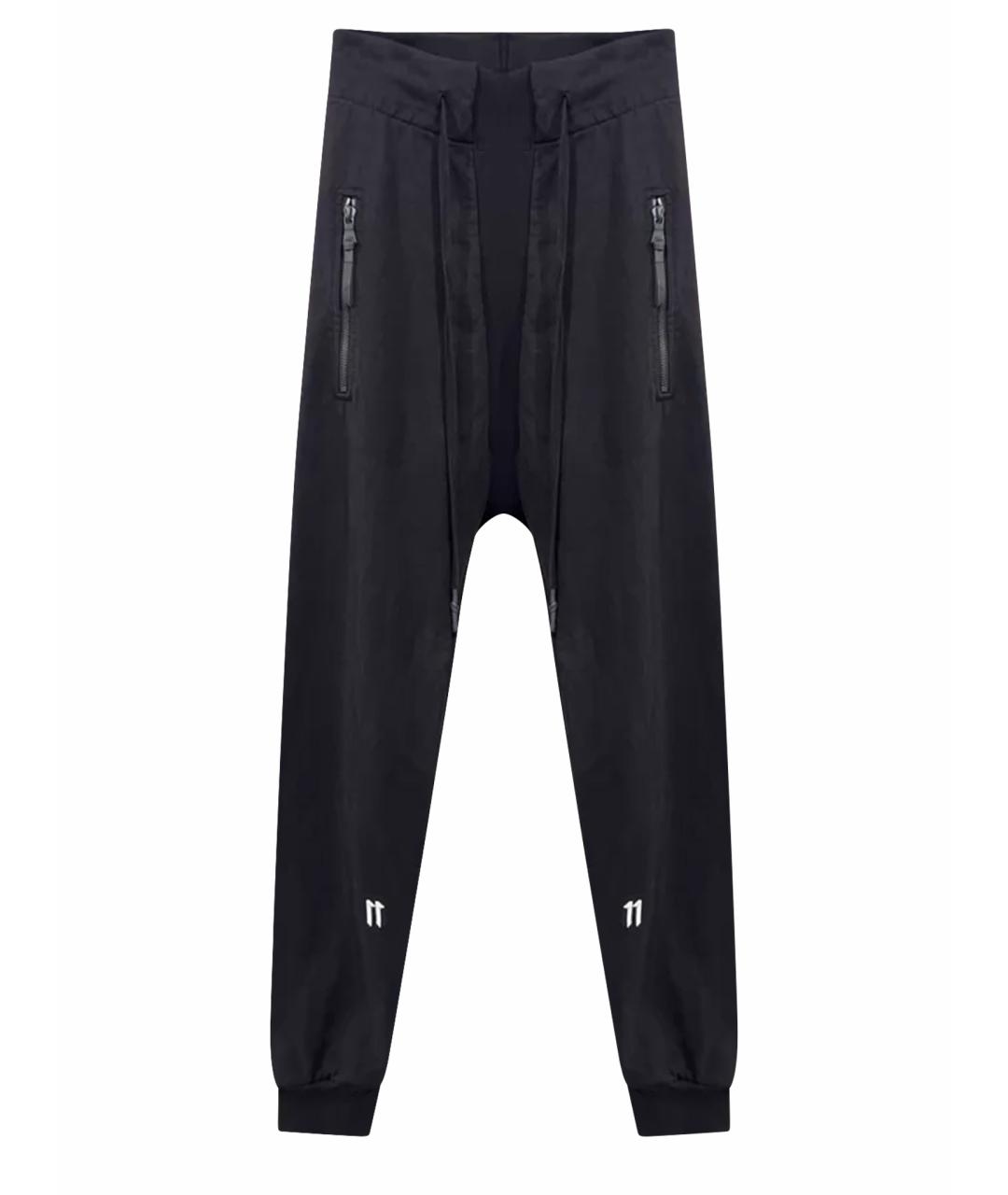 11 BY BORIS BIDJAN SABERI Черные спортивные брюки и шорты, фото 1