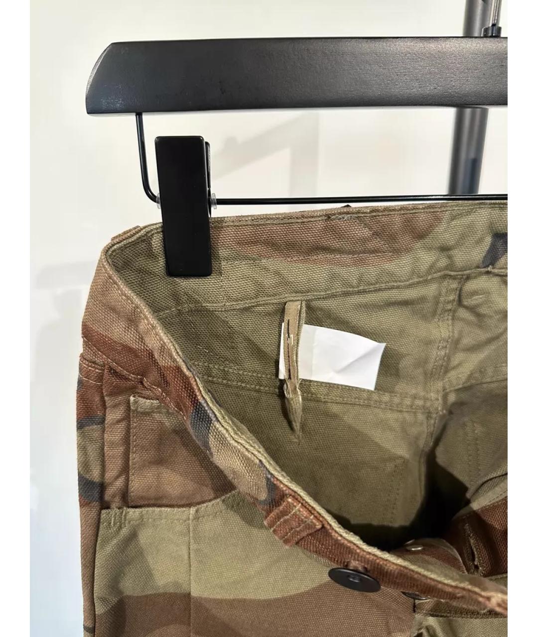 11 BY BORIS BIDJAN SABERI Хаки повседневные брюки, фото 7