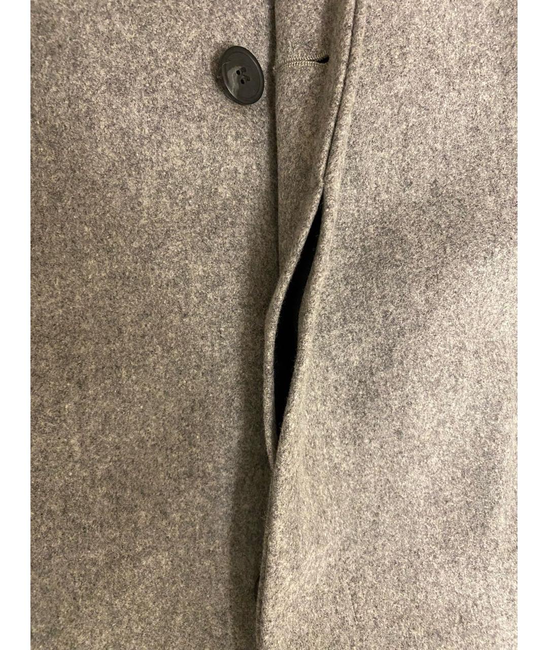 COS Серое шерстяное пальто, фото 4
