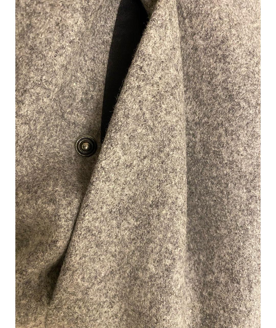 COS Серое шерстяное пальто, фото 5