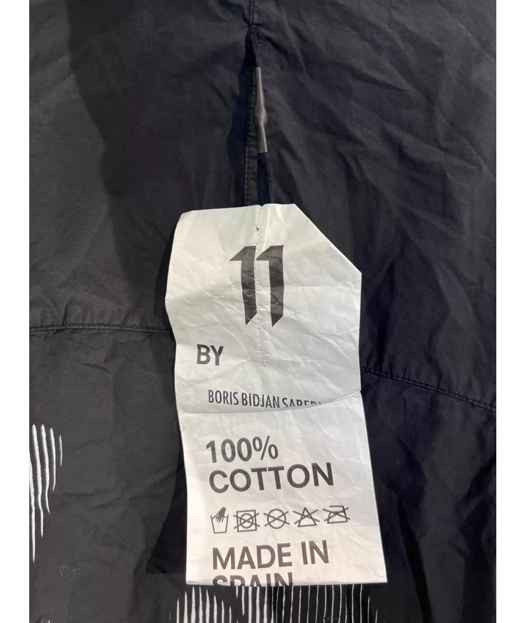BORIS BIDJAN Черный тренч / плащ, фото 5