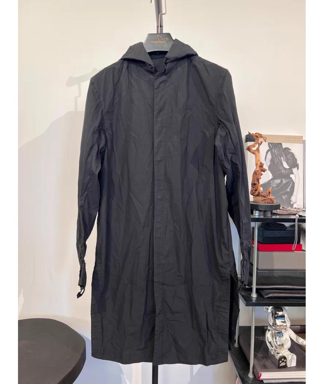 BORIS BIDJAN Черный тренч / плащ, фото 8