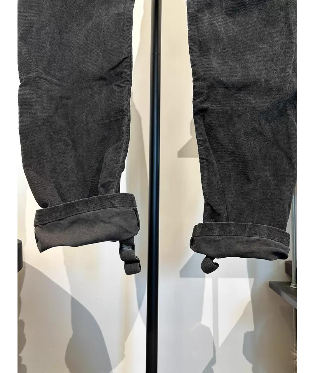 11 BY BORIS BIDJAN SABERI Черные повседневные брюки, фото 6