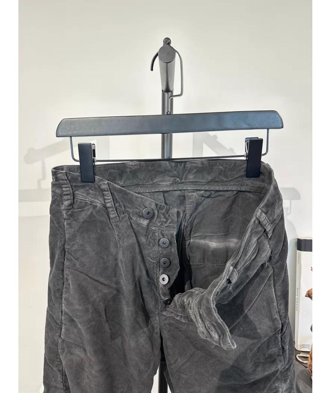 11 BY BORIS BIDJAN SABERI Черные повседневные брюки, фото 3