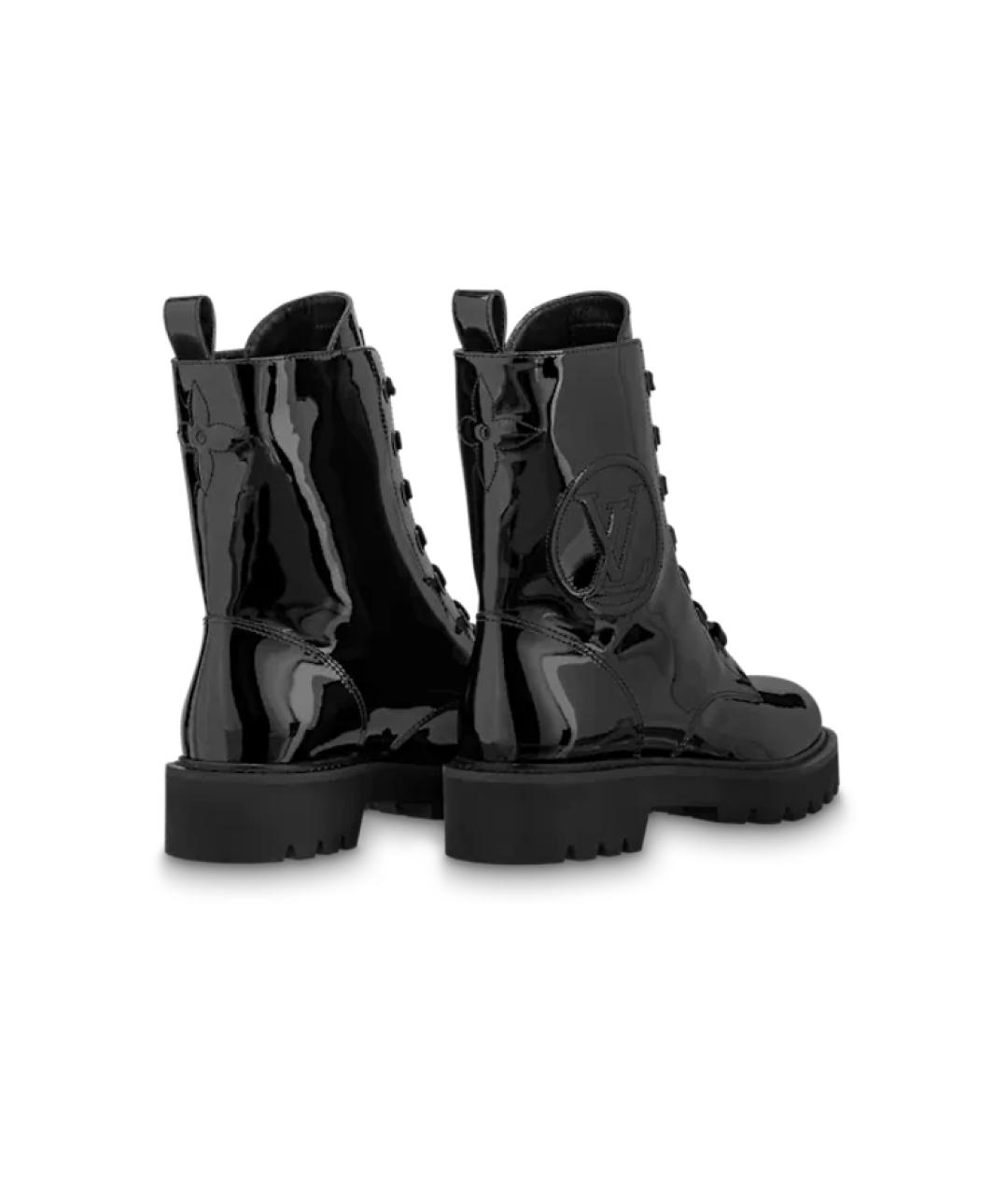 LOUIS VUITTON Черные ботинки, фото 4