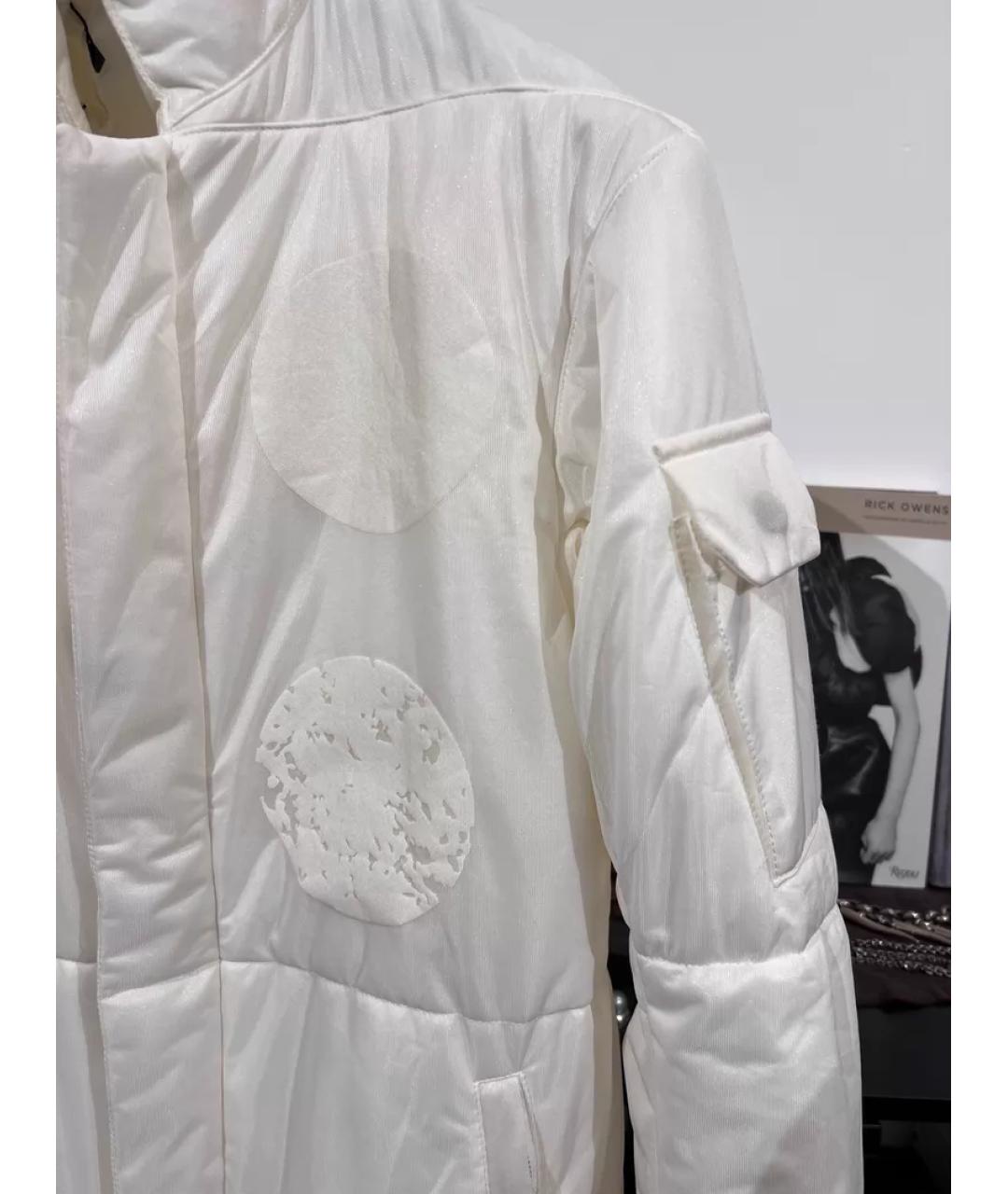 11 BY BORIS BIDJAN SABERI Белая синтетическая куртка, фото 4