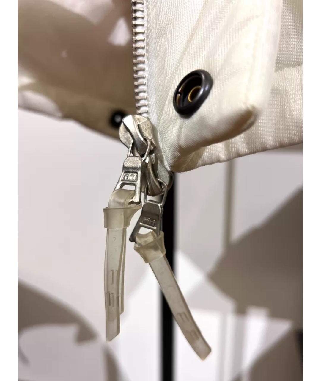 11 BY BORIS BIDJAN SABERI Белая синтетическая куртка, фото 6