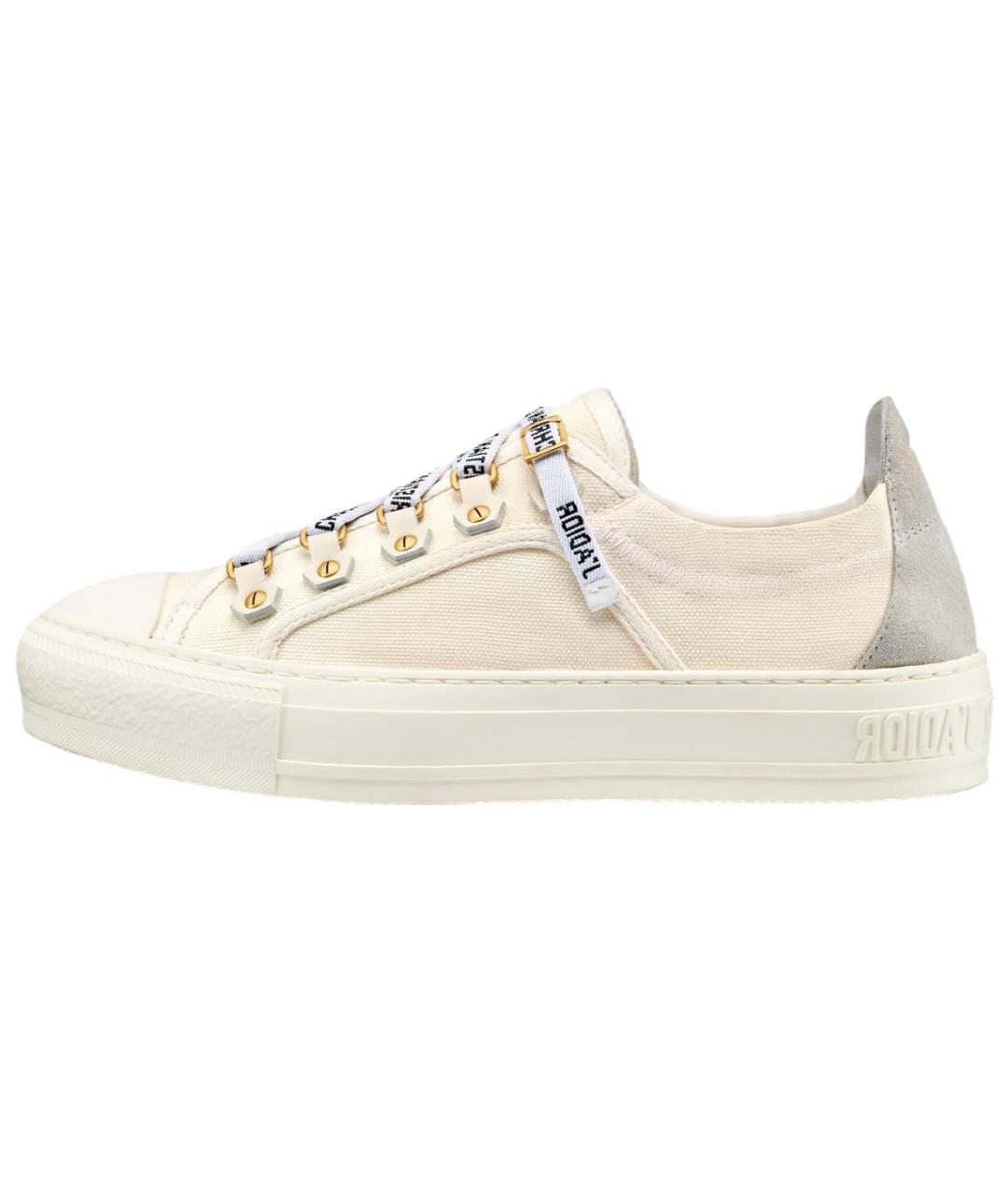 CHRISTIAN DIOR Белые кеды, фото 2