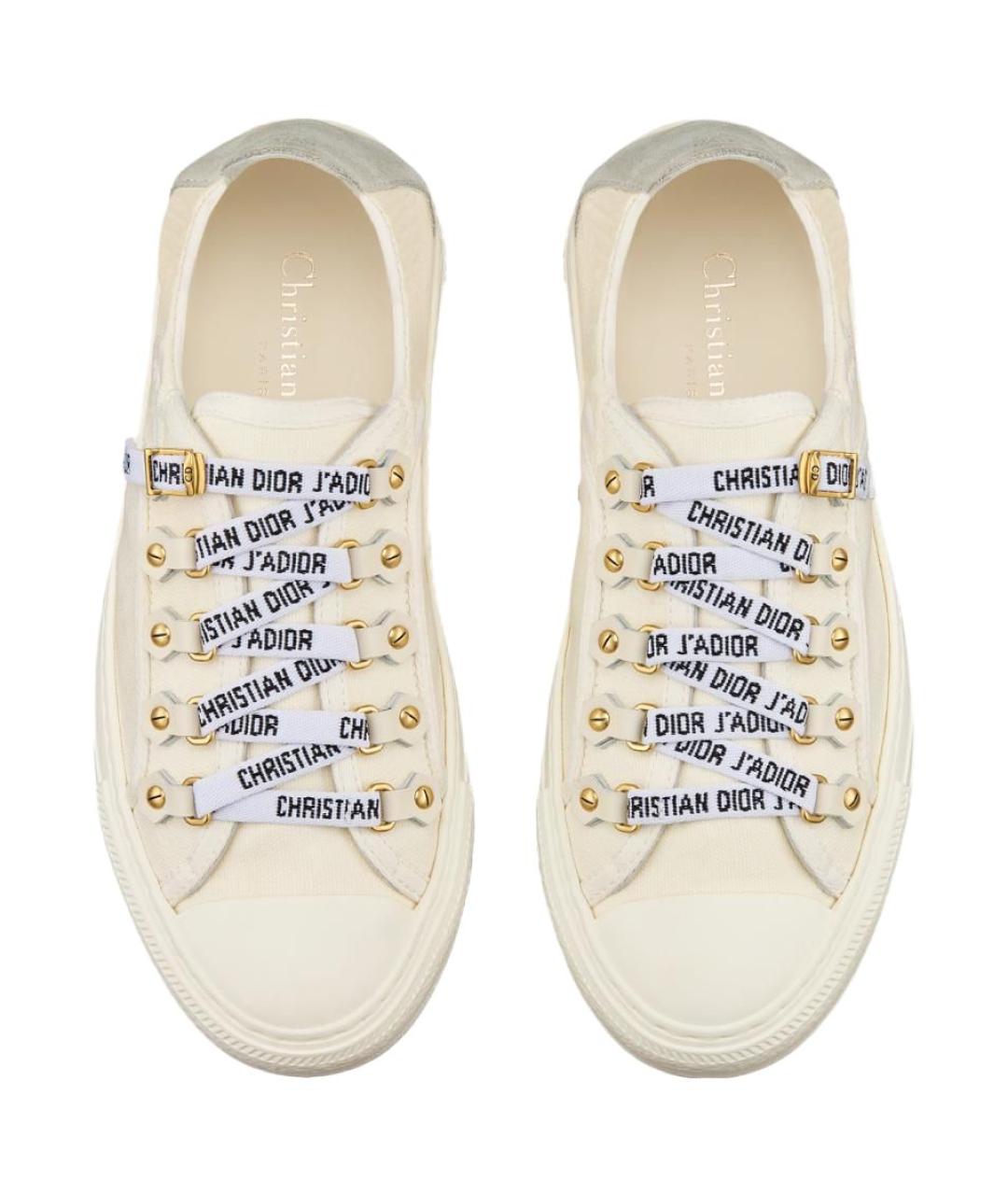 CHRISTIAN DIOR Белые кеды, фото 5