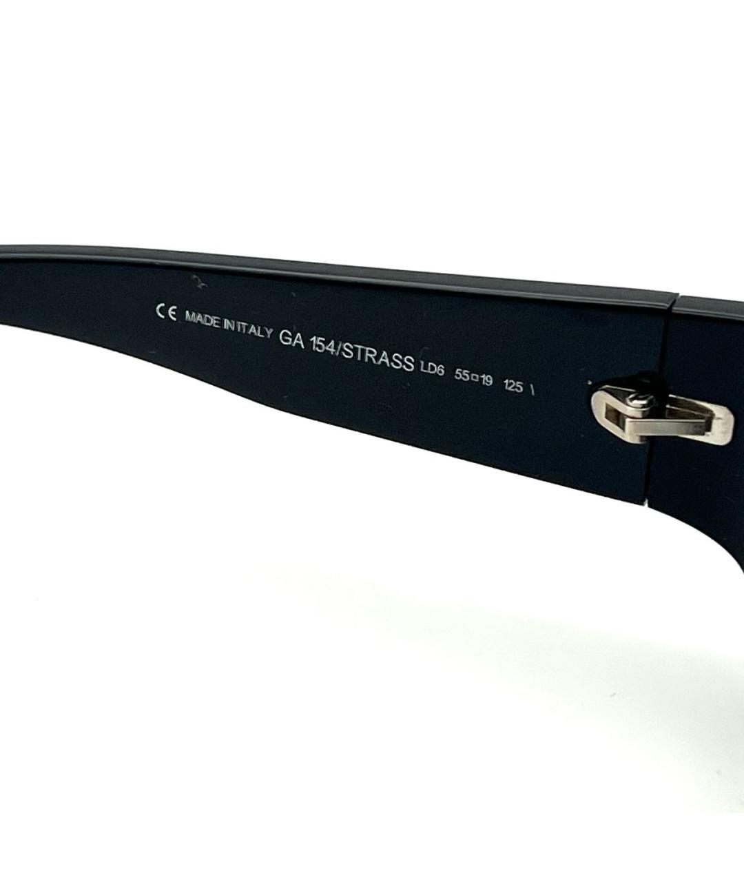 GIORGIO ARMANI Черные пластиковые солнцезащитные очки, фото 7