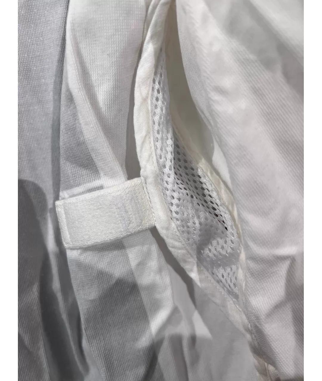 11 BY BORIS BIDJAN SABERI Белая хлопковая кэжуал рубашка, фото 4