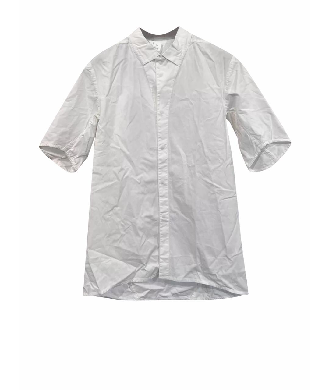 11 BY BORIS BIDJAN SABERI Белая хлопковая кэжуал рубашка, фото 8