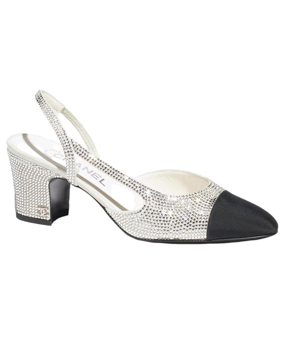 CHANEL Серебряные туфли, фото 1