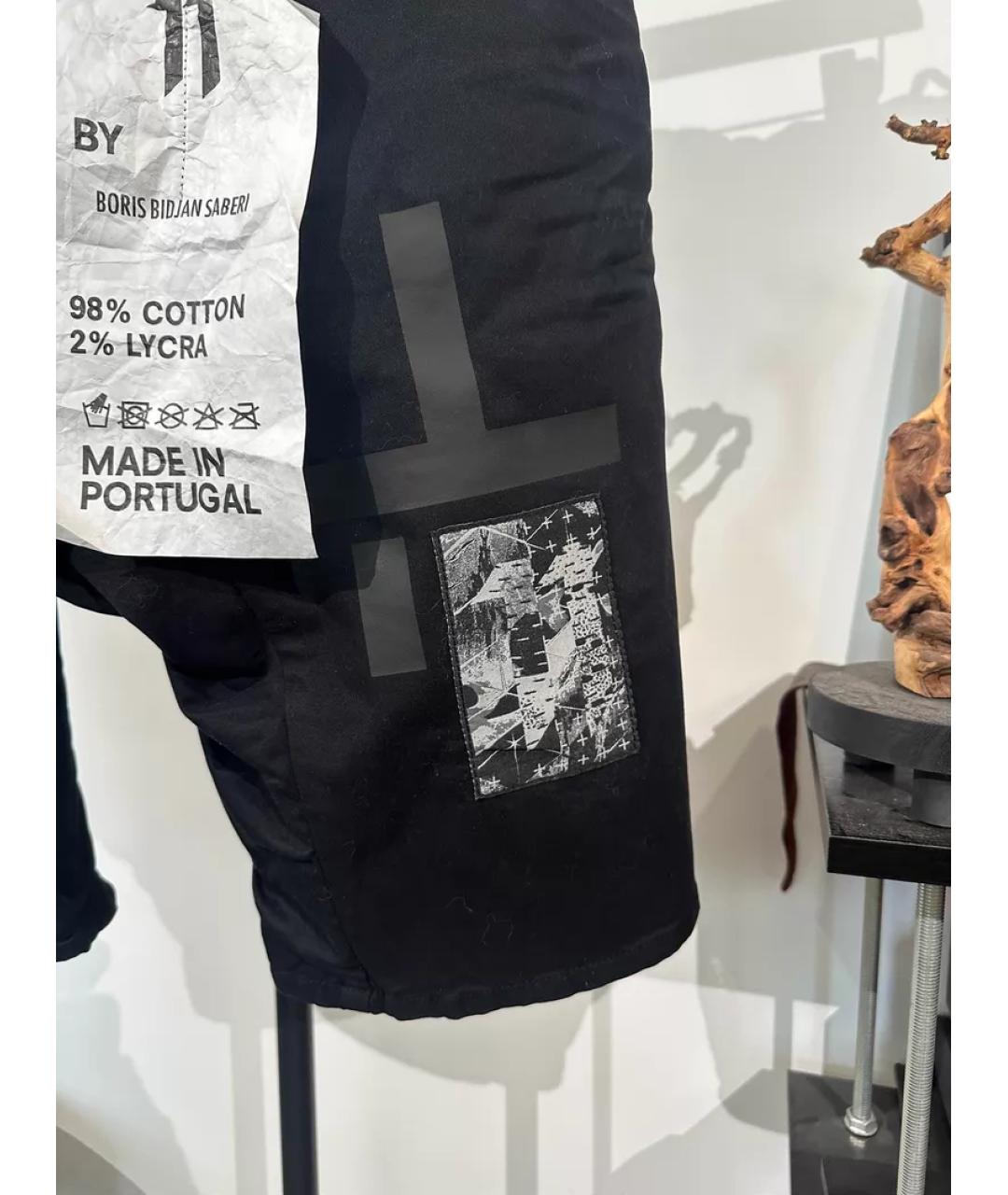 11 BY BORIS BIDJAN SABERI Черные шорты, фото 4