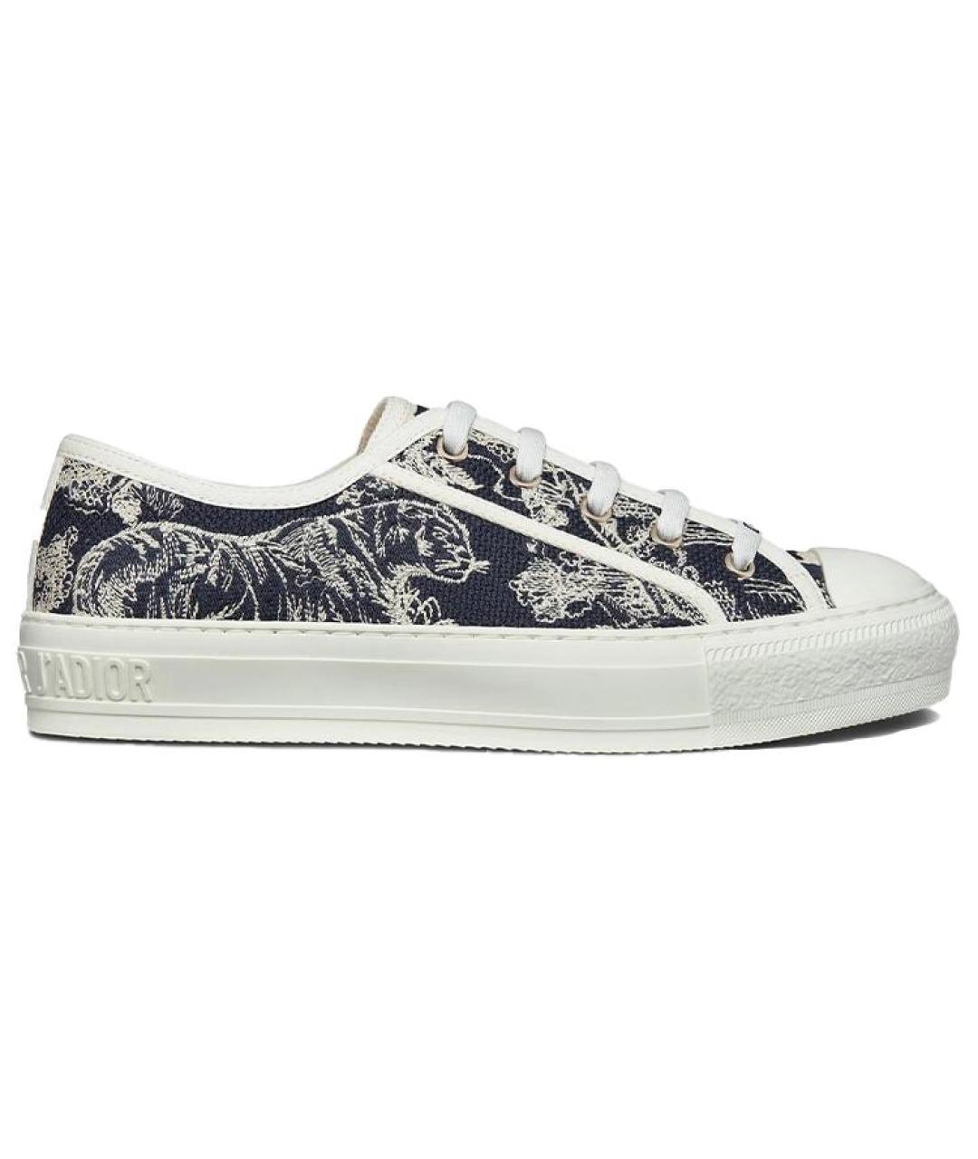 CHRISTIAN DIOR Синие кеды, фото 1