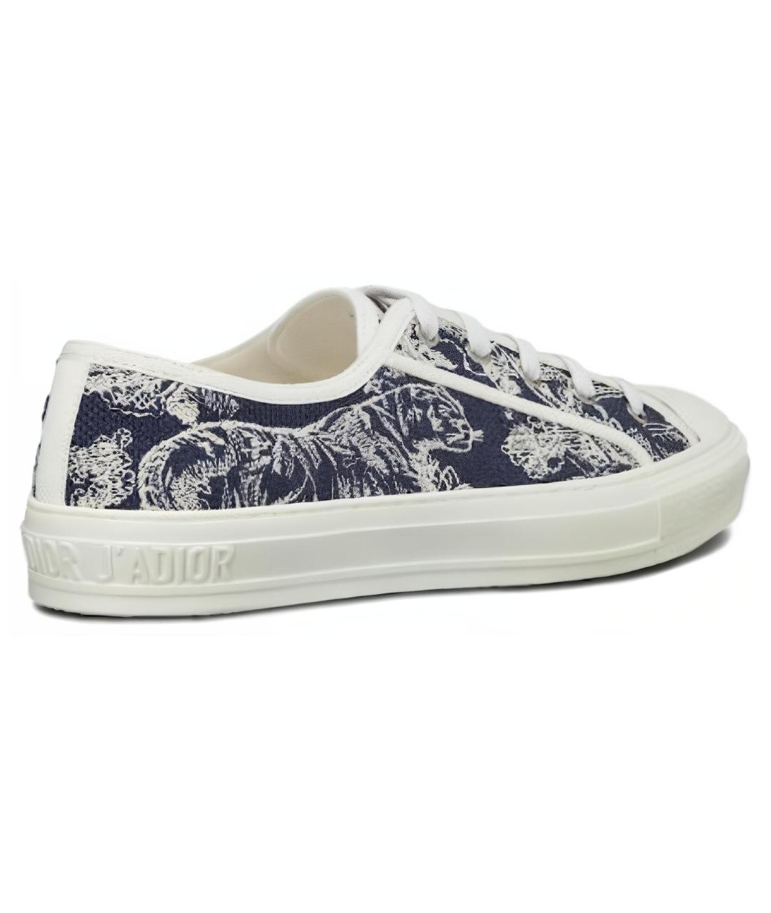 CHRISTIAN DIOR Синие кеды, фото 4