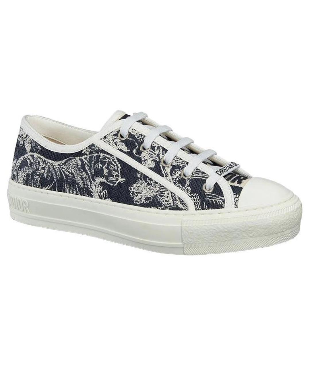 CHRISTIAN DIOR Синие кеды, фото 3