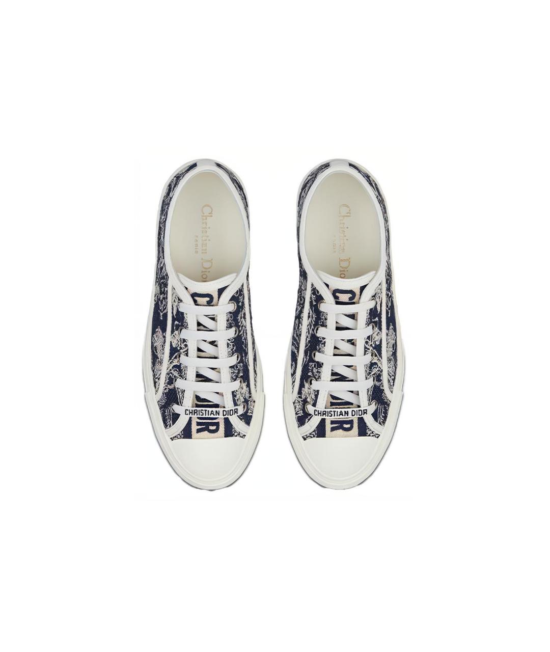 CHRISTIAN DIOR Синие кеды, фото 5