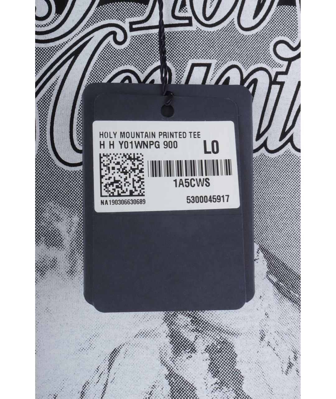 LOUIS VUITTON Черная хлопковая футболка, фото 6