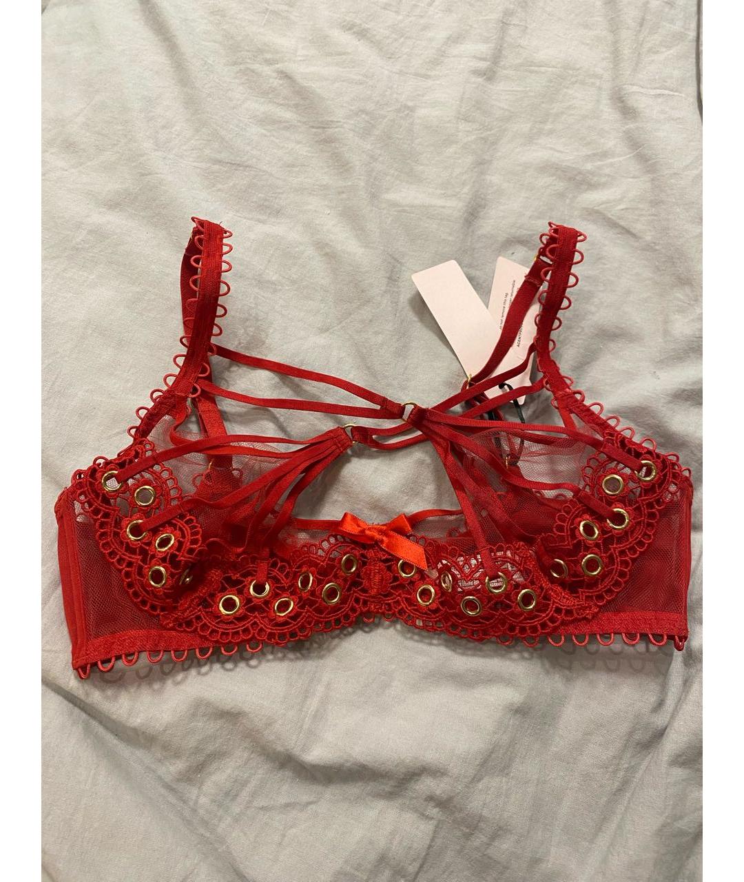 AGENT PROVOCATEUR Красный бюстгалтеры, фото 4