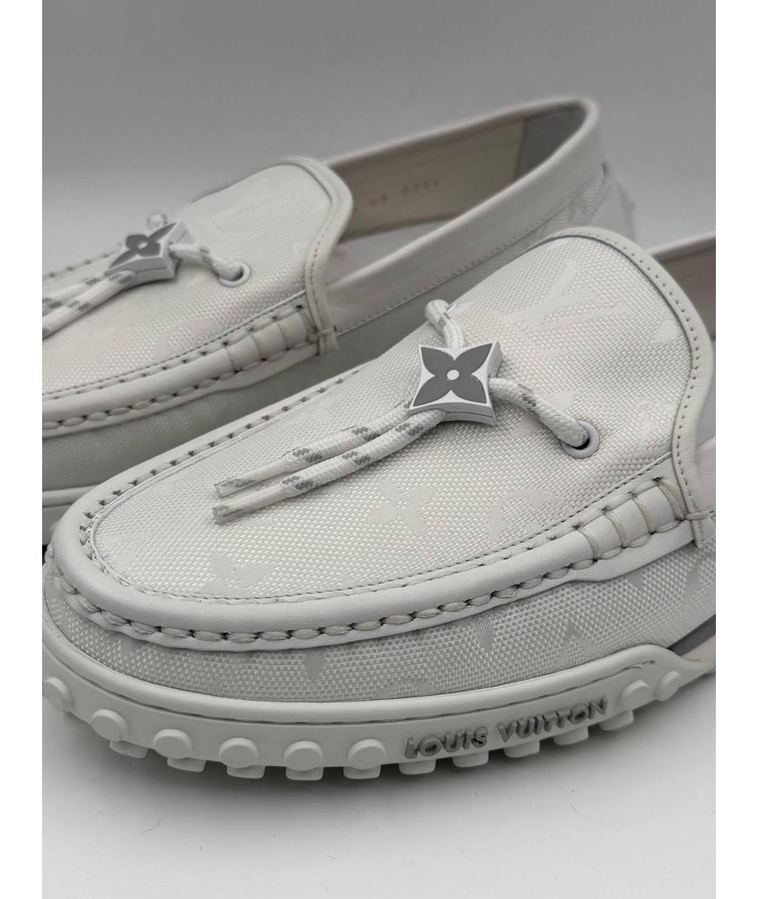 LOUIS VUITTON Белые мокасины, фото 3