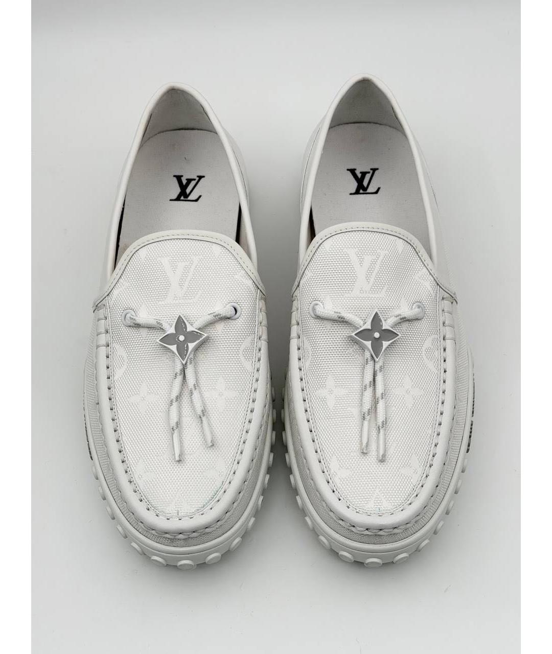 LOUIS VUITTON Белые мокасины, фото 2