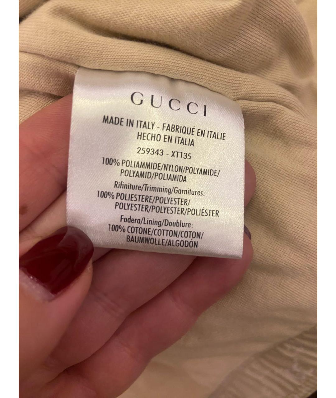 GUCCI Бежевая куртка, фото 4