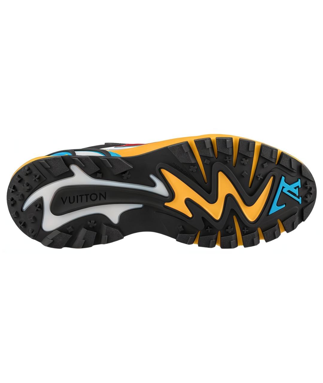 LOUIS VUITTON Мульти низкие кроссовки / кеды, фото 4