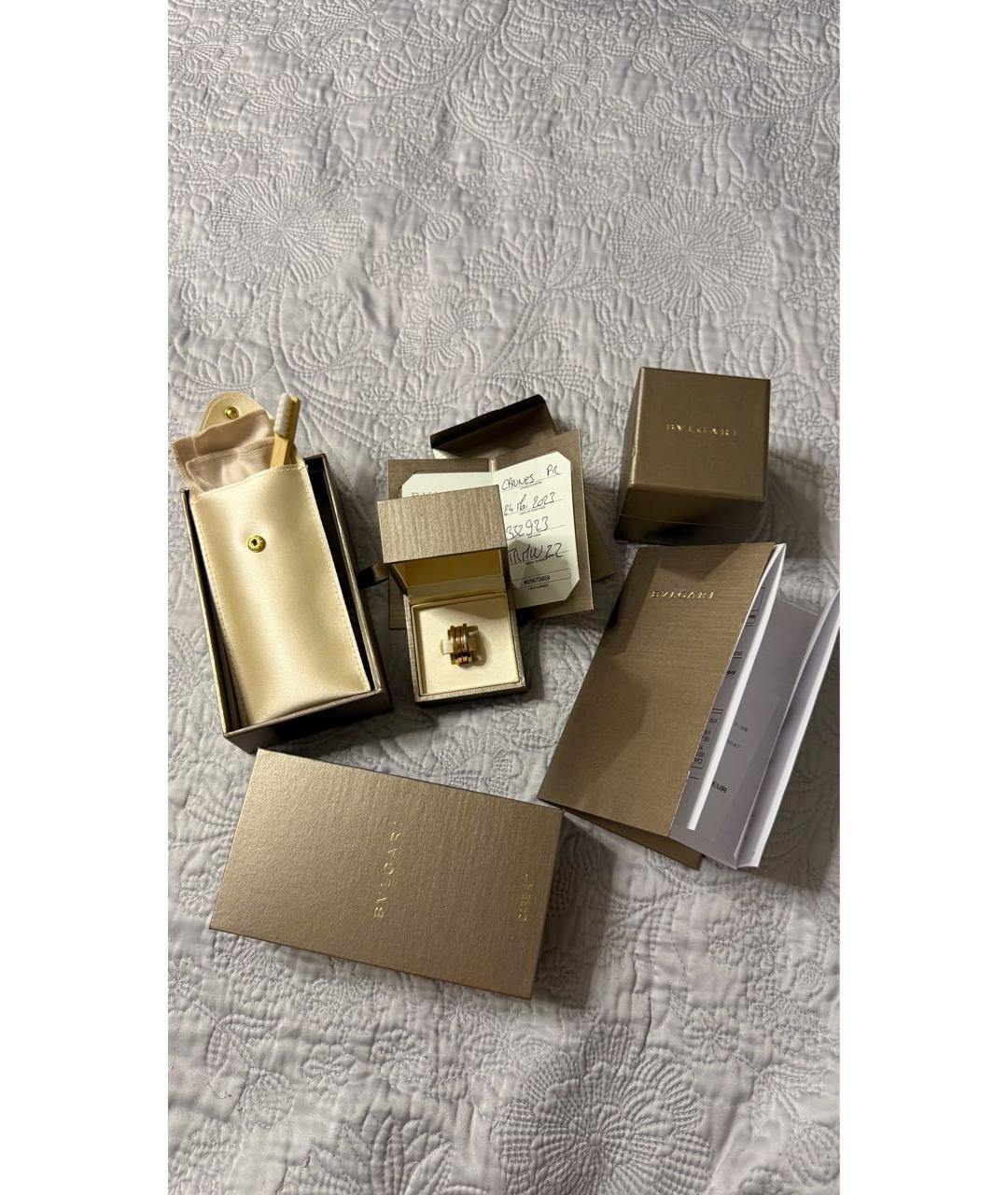 BVLGARI Золотое кольцо из желтого золота, фото 5