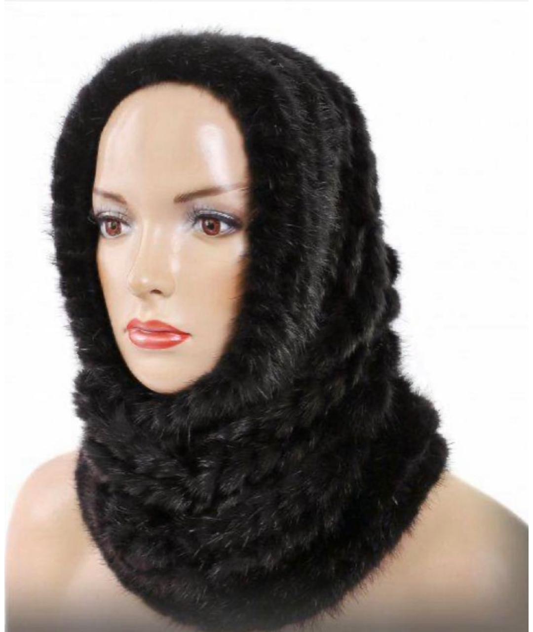 LOUIS VUITTON Черная шапка, фото 4